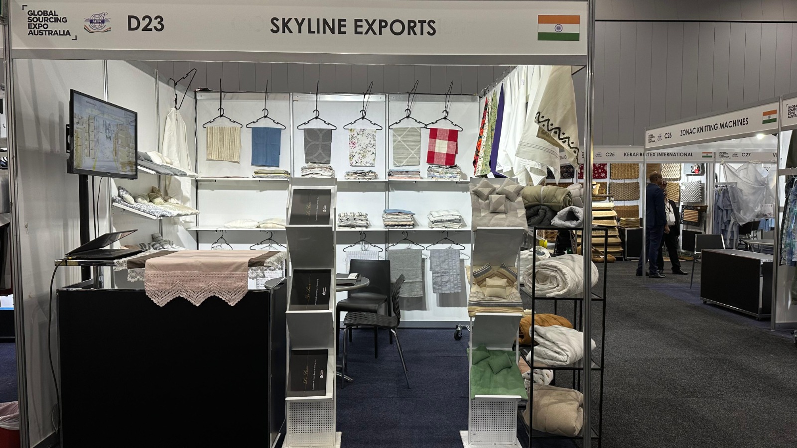 Skyline Exports Booth